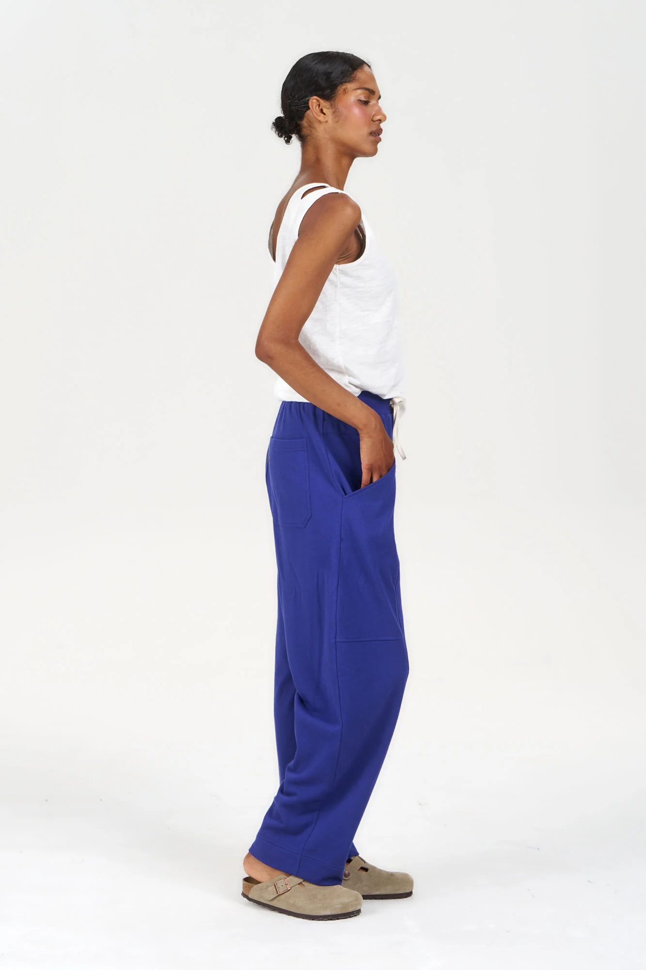 MARA Organic Cotton Jogger - Blue - Image 4