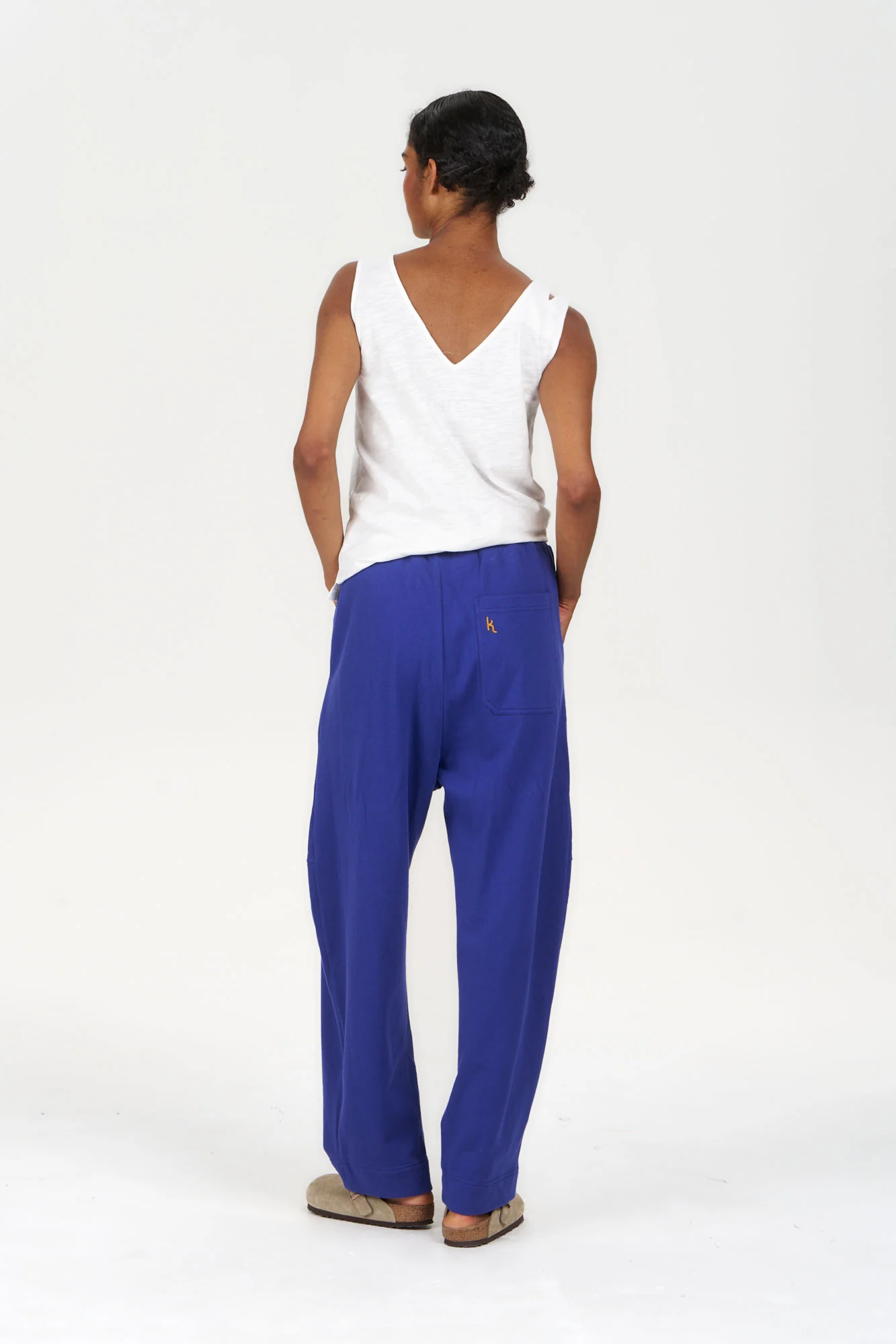 MARA Organic Cotton Jogger - Blue - Image 5