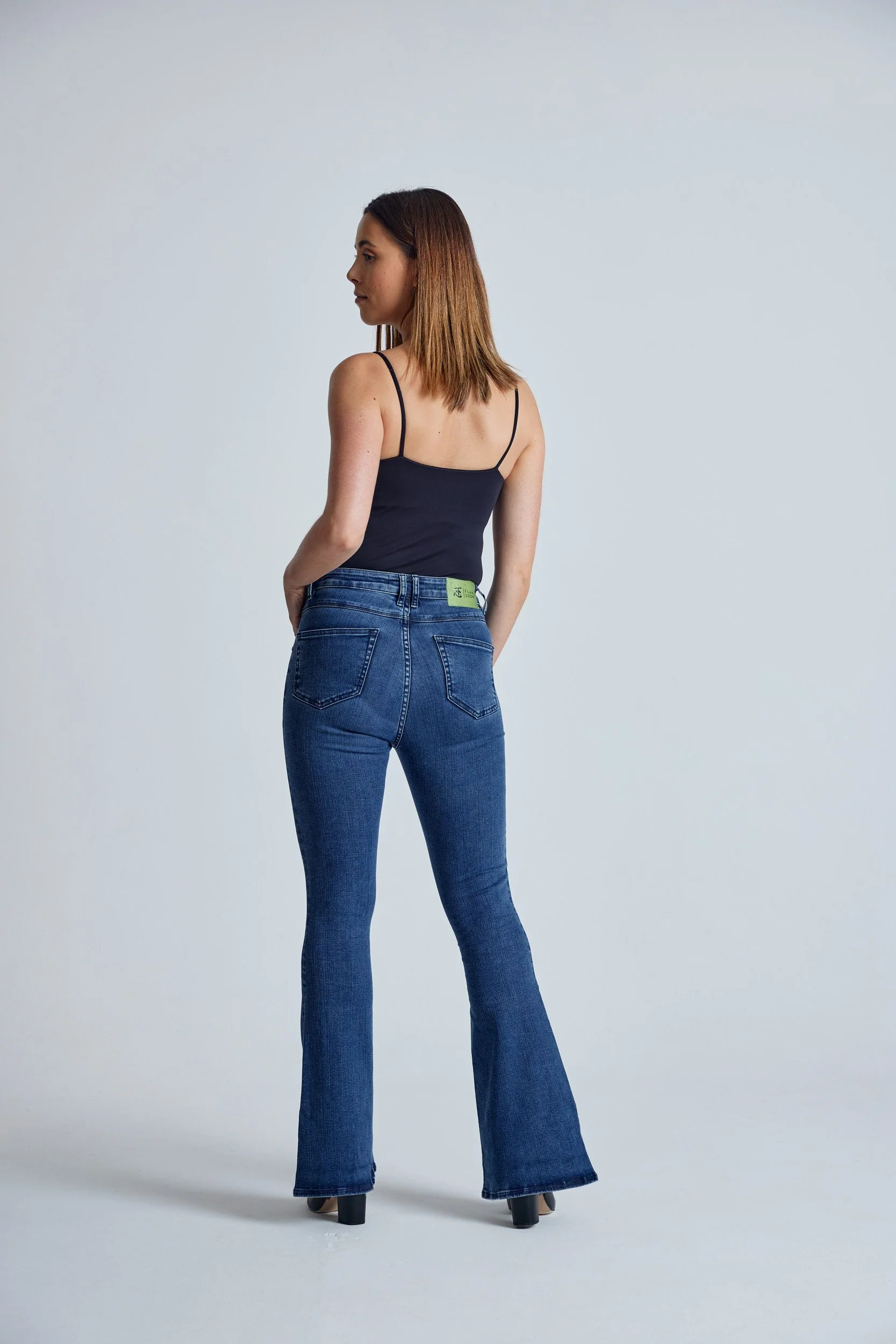 MAVIS Azure - Organic Cotton Jeans by Flax & Loom - Image 4