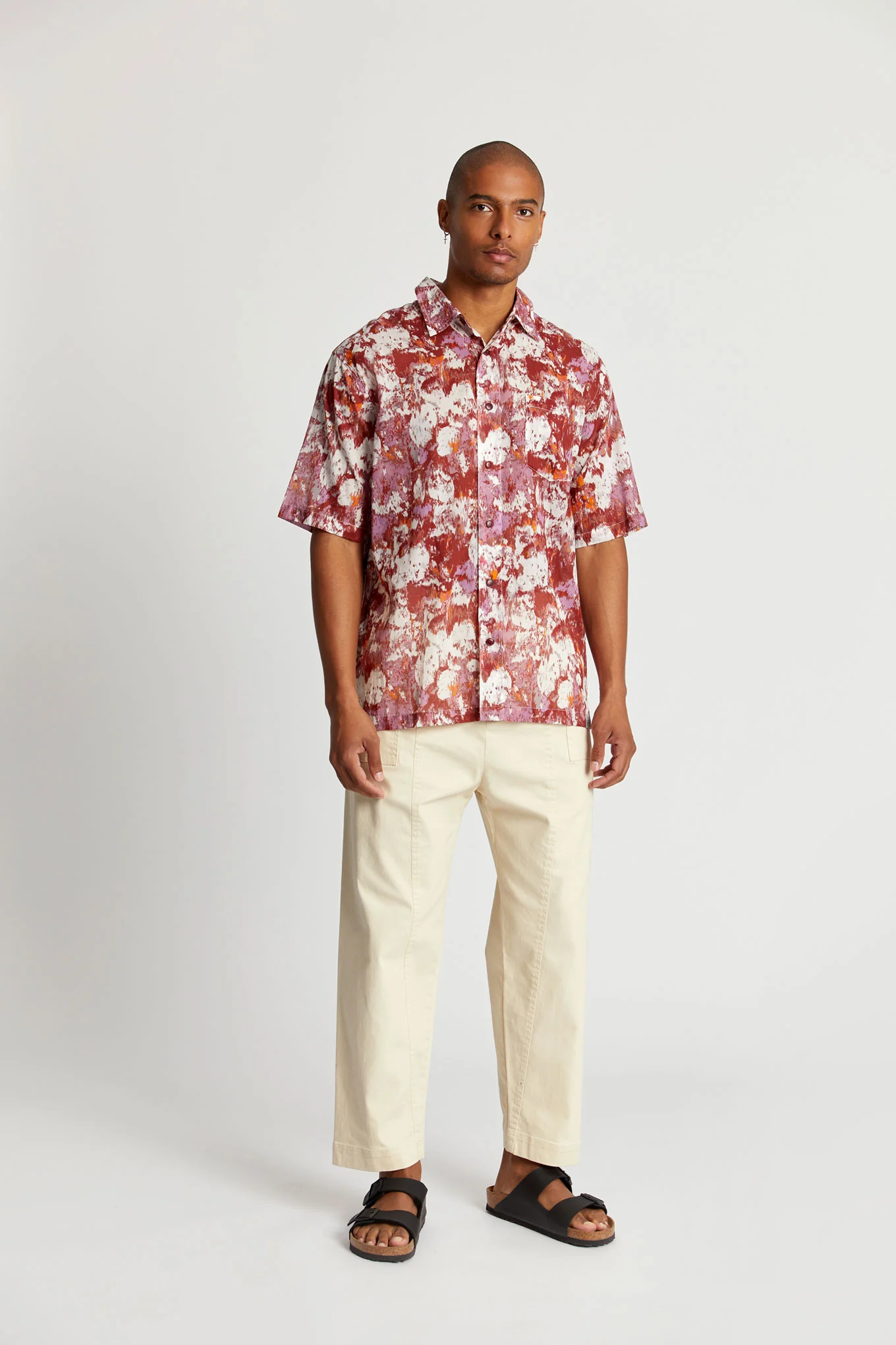 JP Shirt Mens - Poppy Red - Image 3