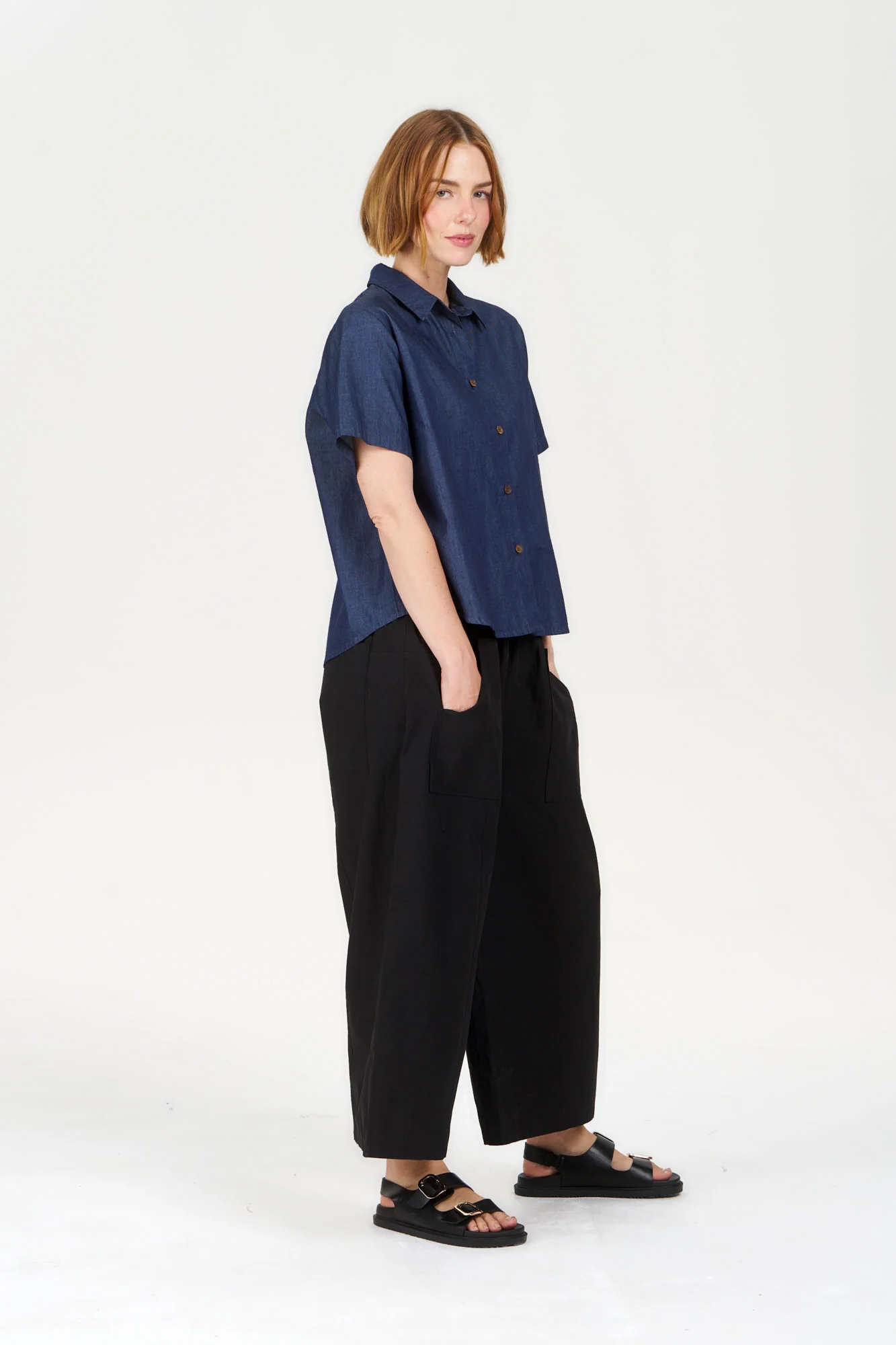POLLY Organic Cotton Top - midwash - Image 4