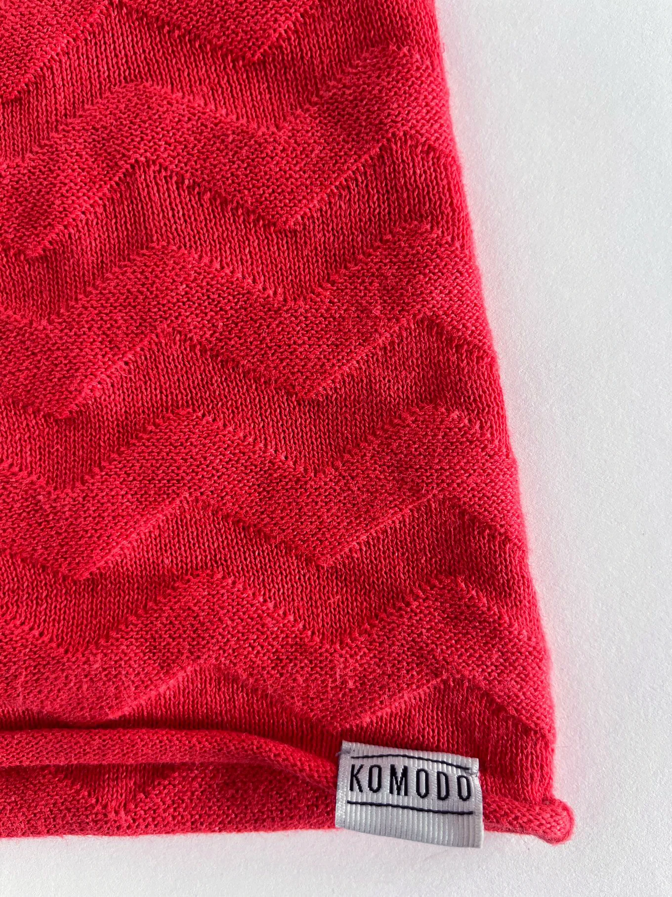 POLLY Organic Cotton Vest - Pink - Image 3