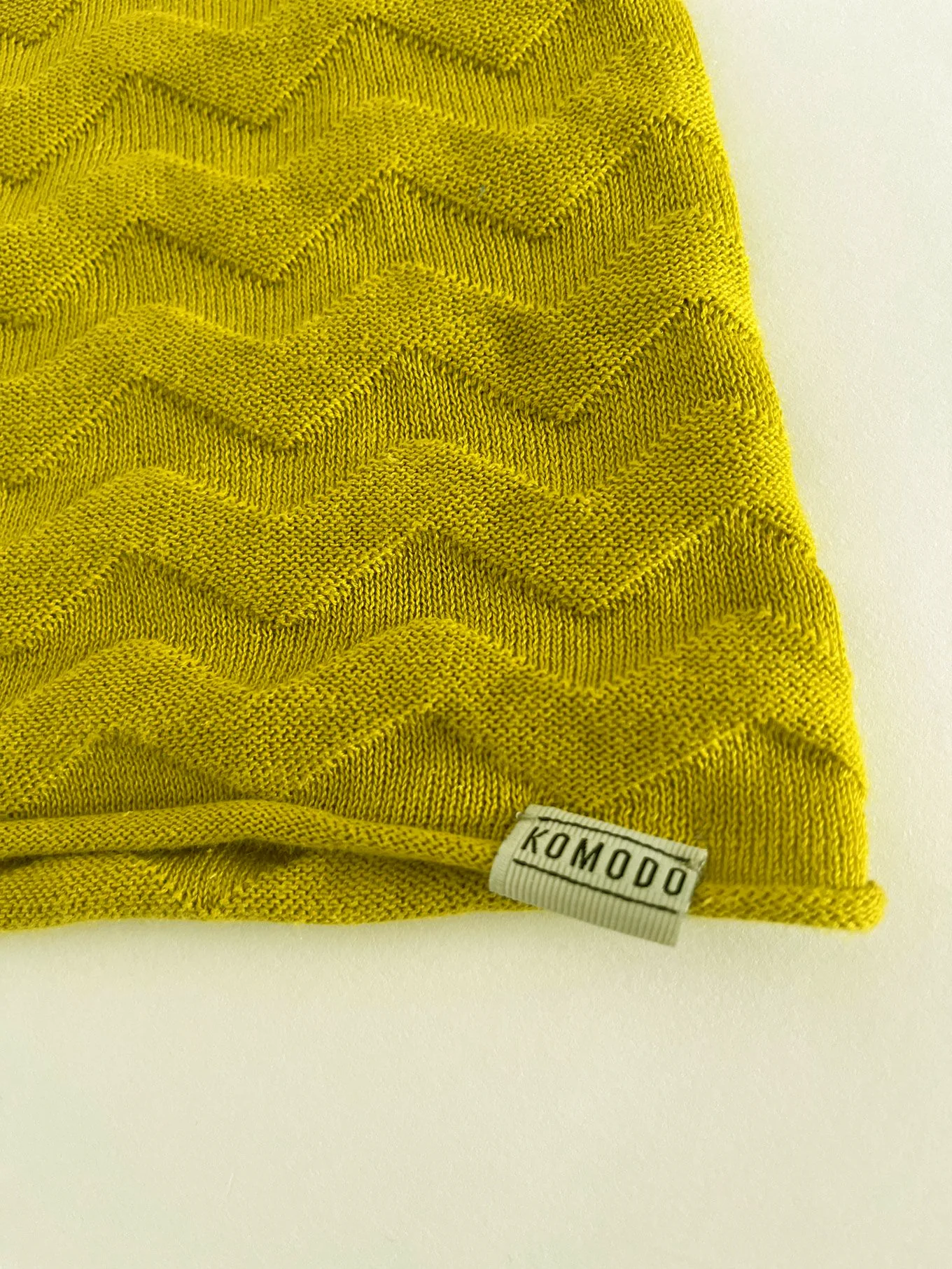POLLY Organic Cotton Vest - Sap Green - Image 3