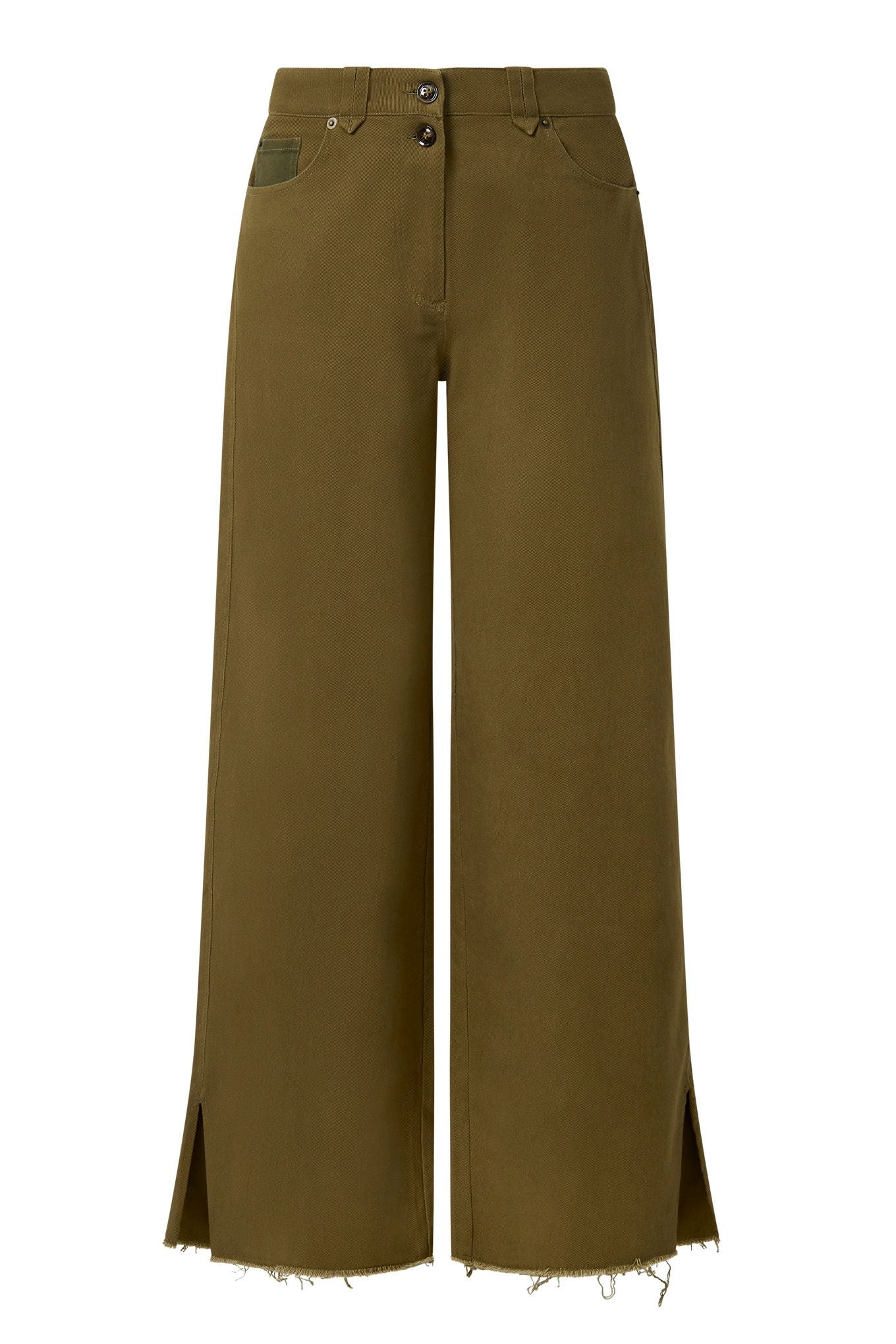 RANGER - Organic Cotton Trousers - Light Green - Image 2