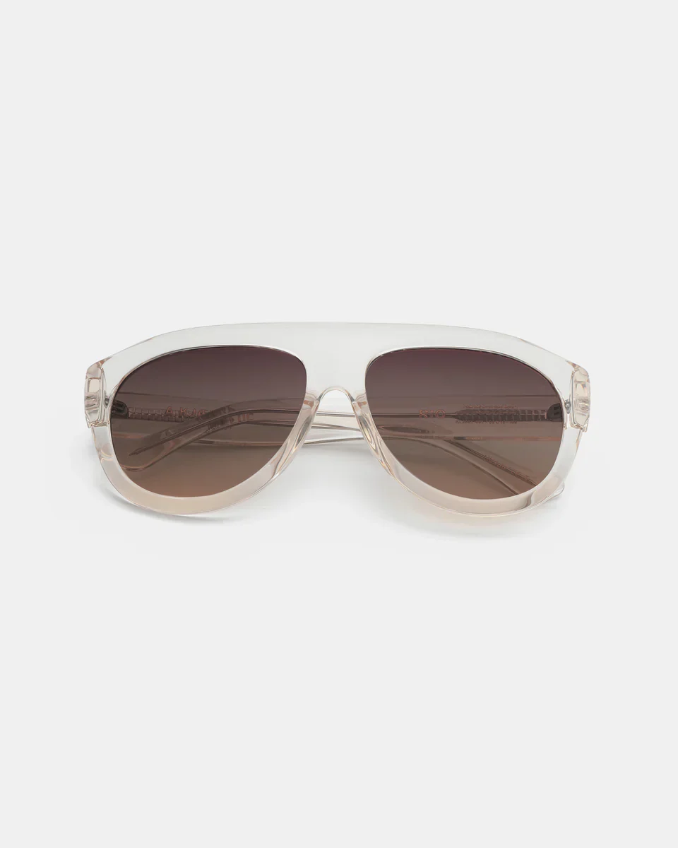 RIO - Ecru Transparent Sunglasses by A.Kjaerbede - Image 4