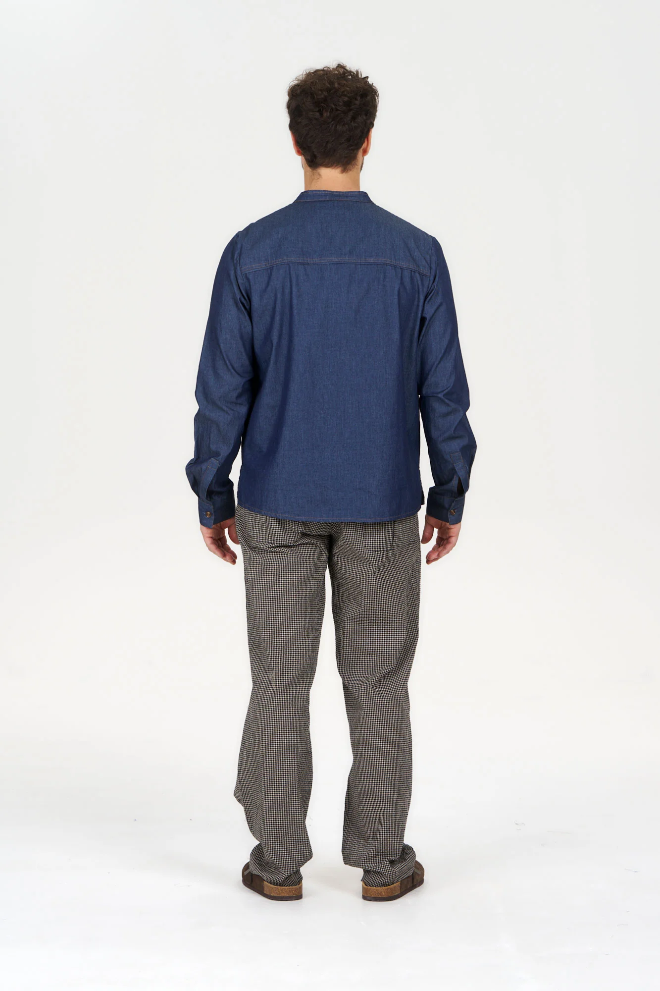 ROBBIE Organic Cotton Chambray Shirt - Image 6