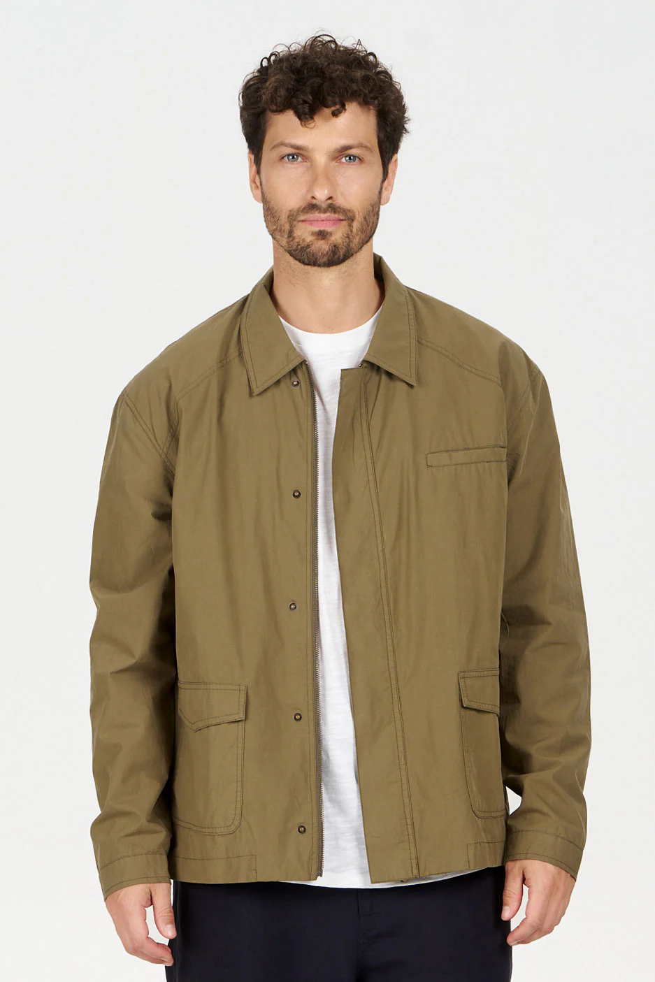 RUDY Organic Cotton Jacket - Olive - Image 2