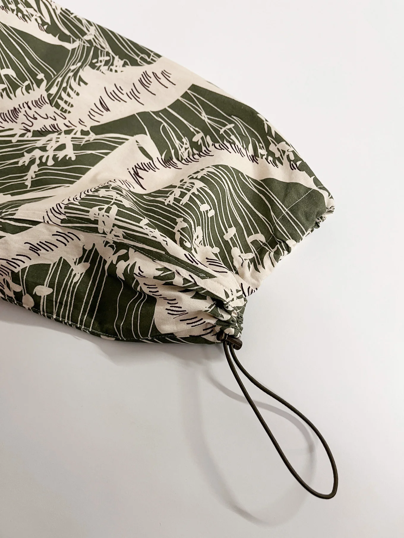 SAFARI - Womens Organic Cotton Trouser - Wave Print - Image 6