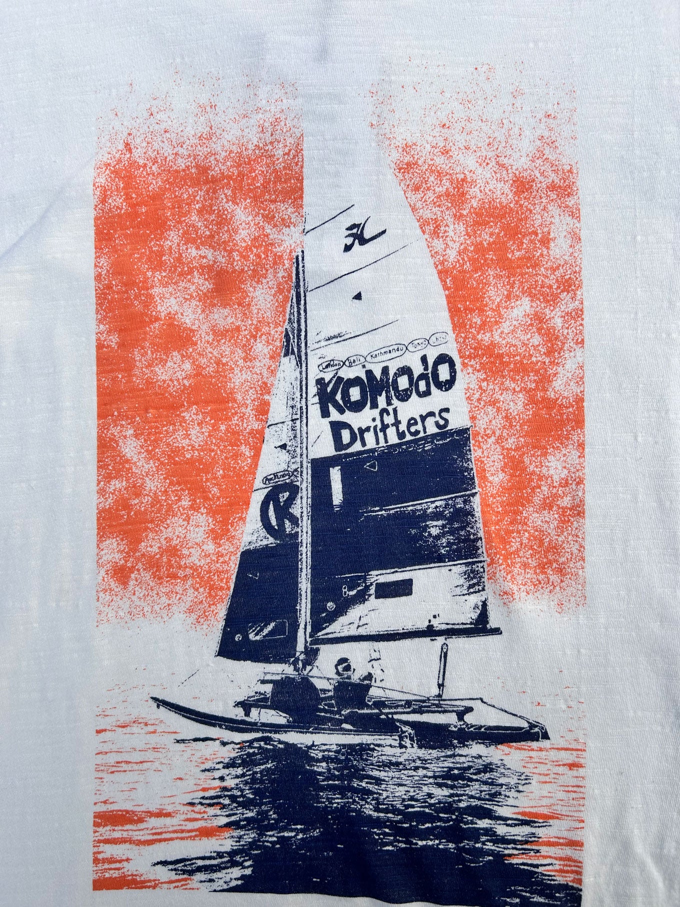 SAILING - Organic Cotton Tee Off White - Image 4