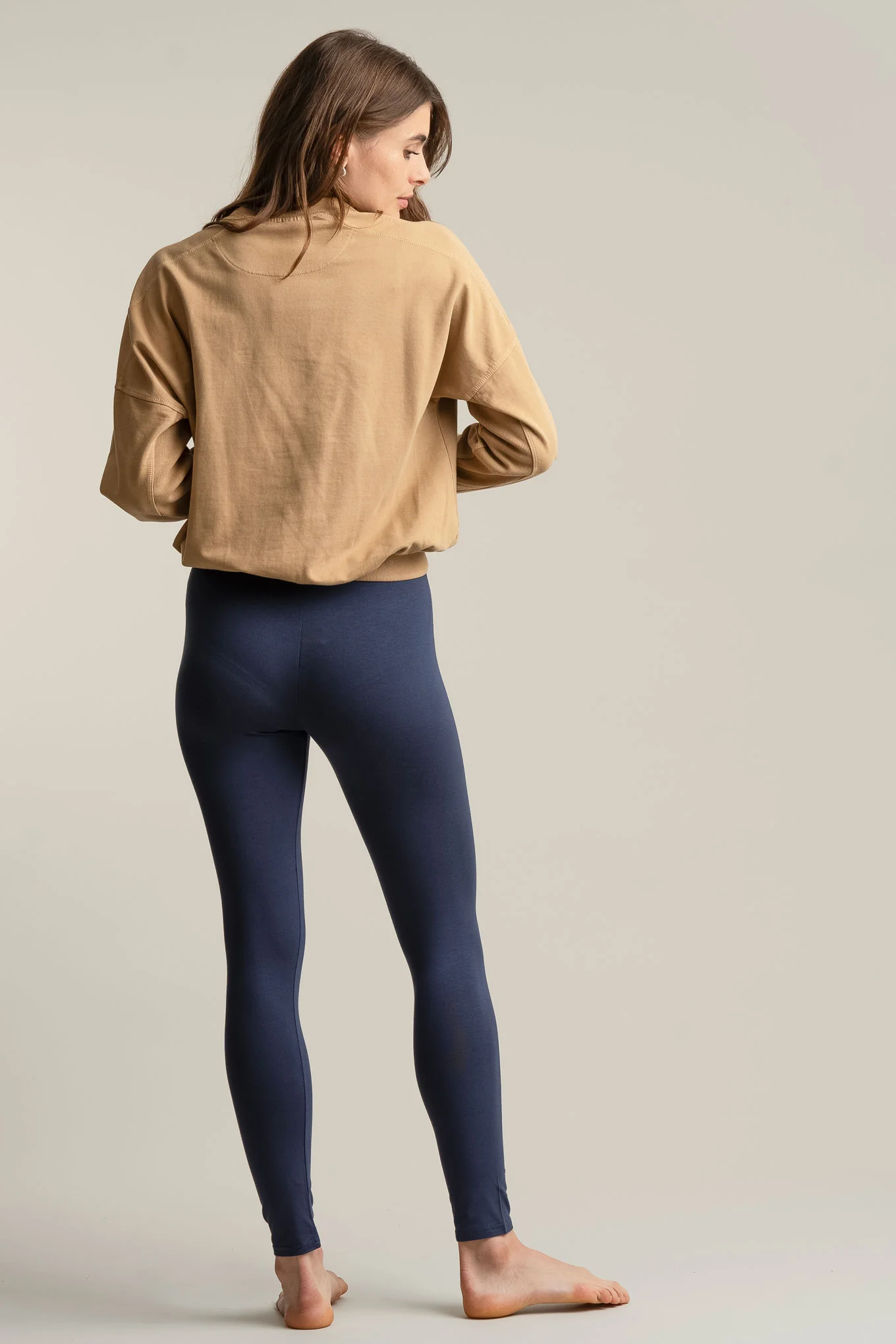 SATO Modal Legging - Navy - Image 3