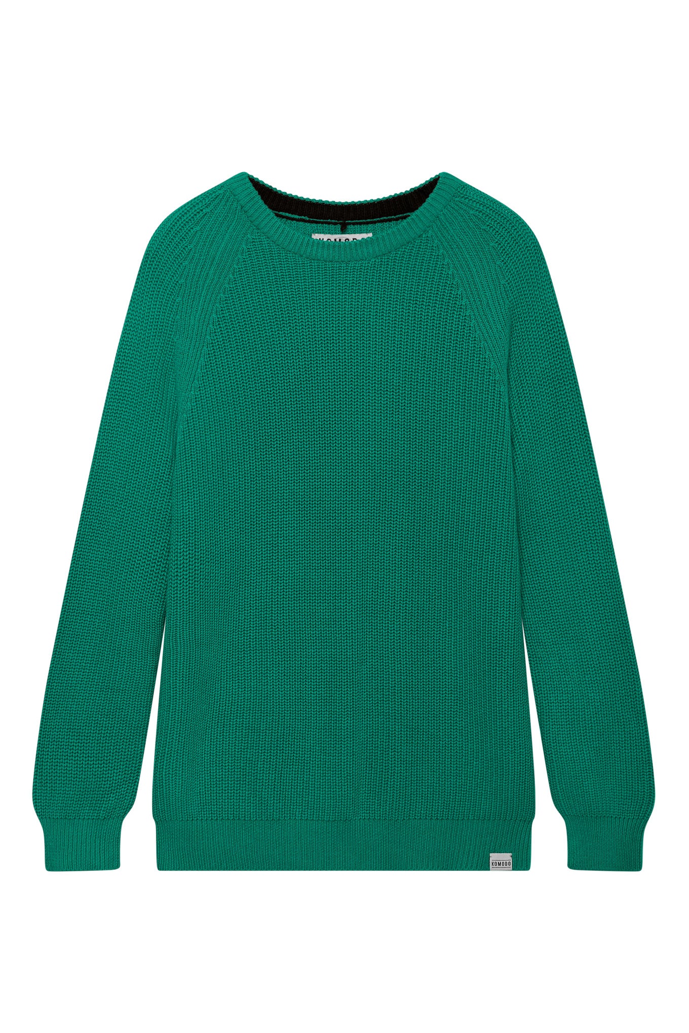 SERGIO - Womens Organic Cotton Jumper Green - Image 5