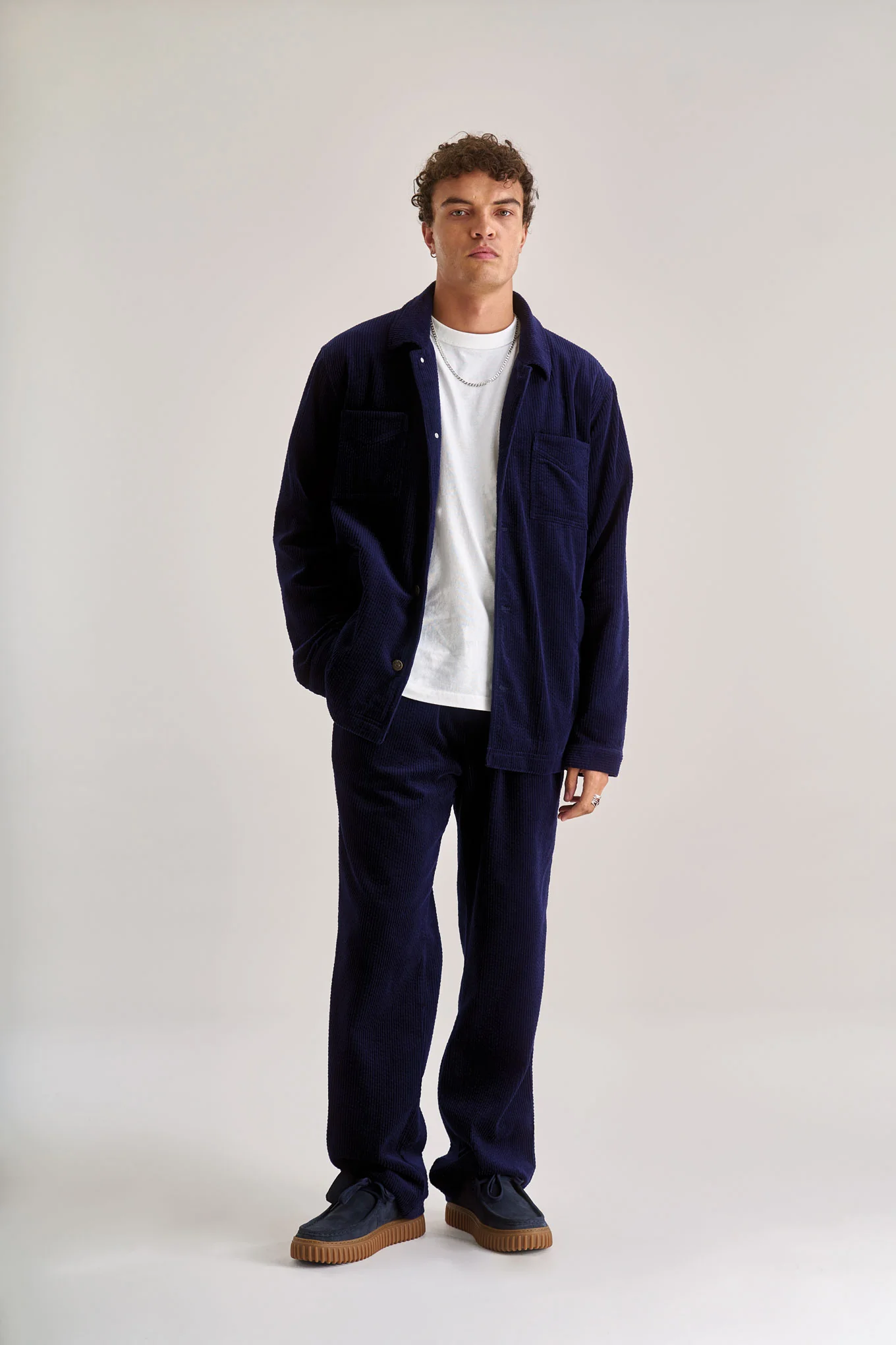 STANLEY Organic Cotton Cord Jacket - Navy - Image 2
