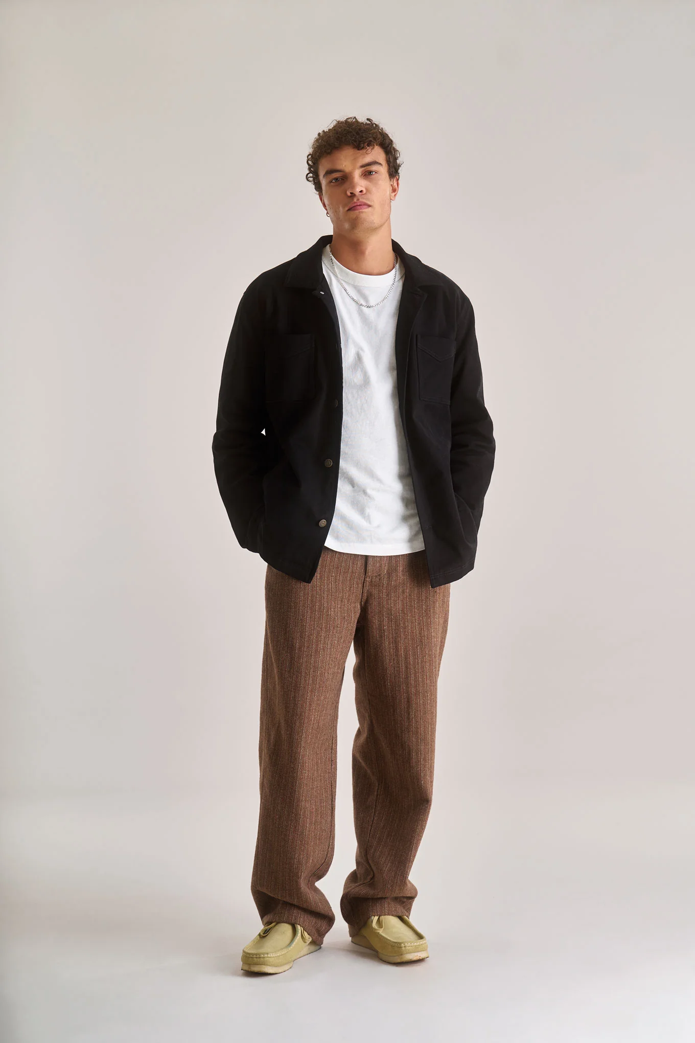 STANLEY Organic Cotton Tencel Jacket - Black - Image 3