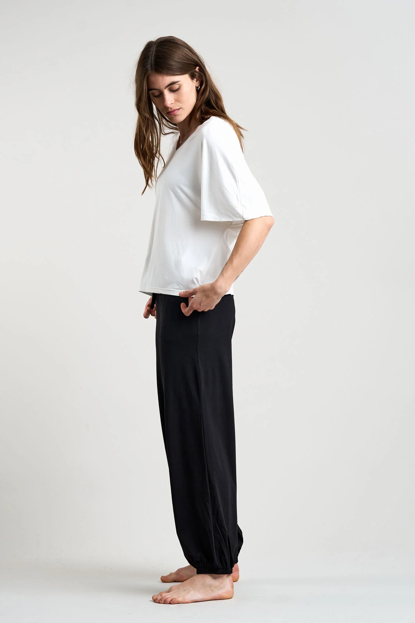 TERESA Jogger - GOTS Organic Cotton Black - Image 2