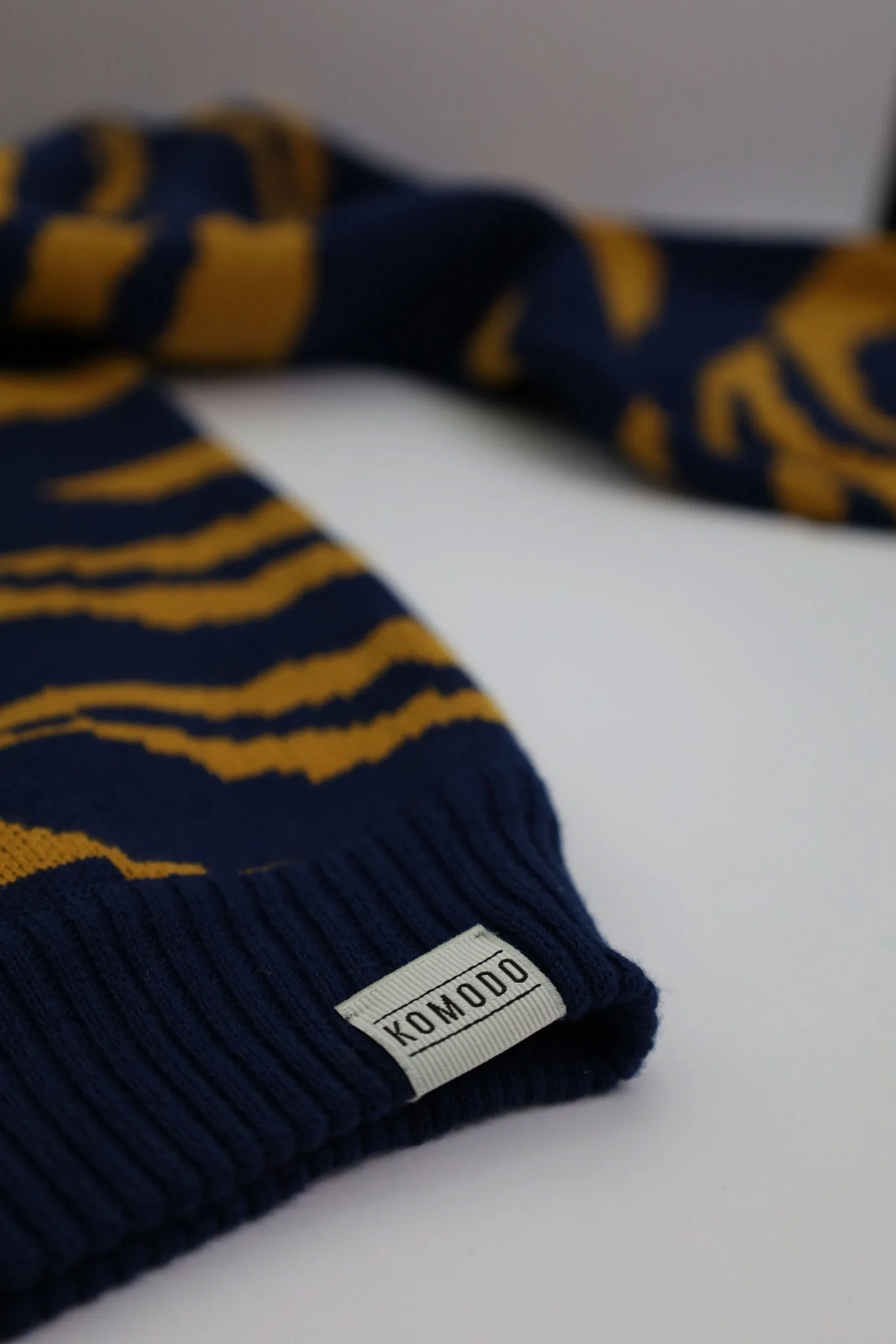 TIGER HOPE - Organic Cotton Jumper Navy - Image 6