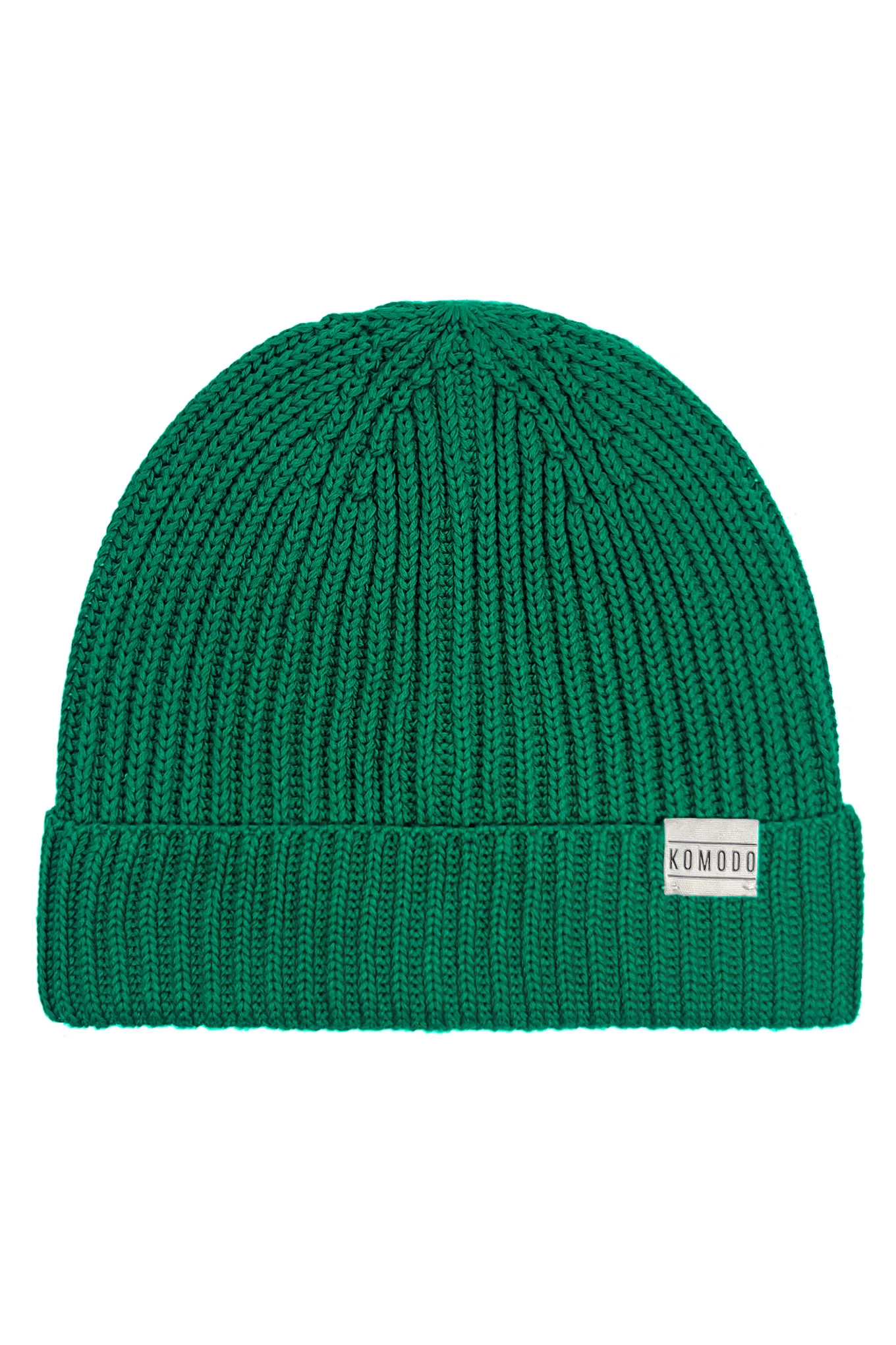 TOWN - Organic Cotton Beenie Hat Bright Green