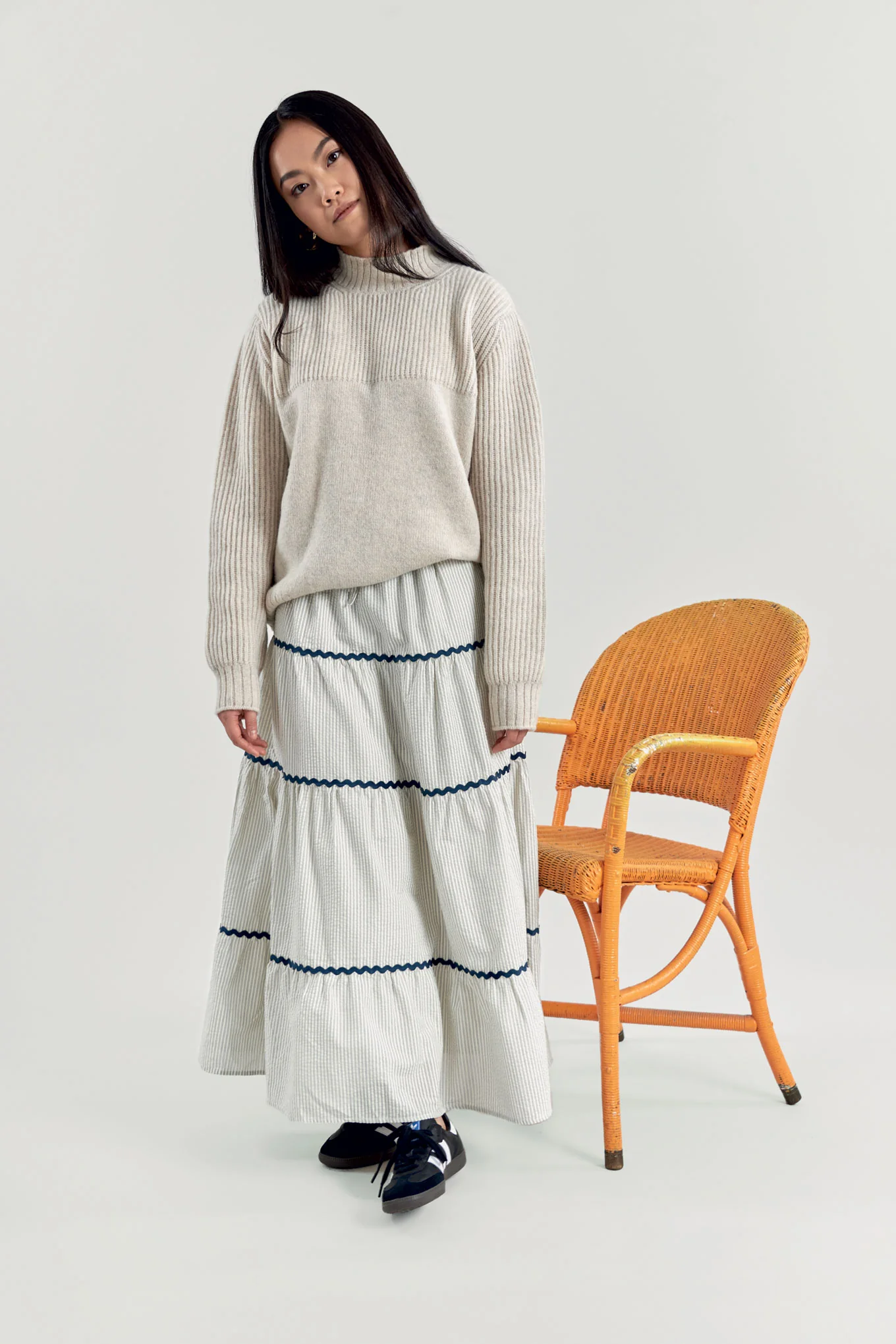 WILD Wool Jumper - OAT - Image 3