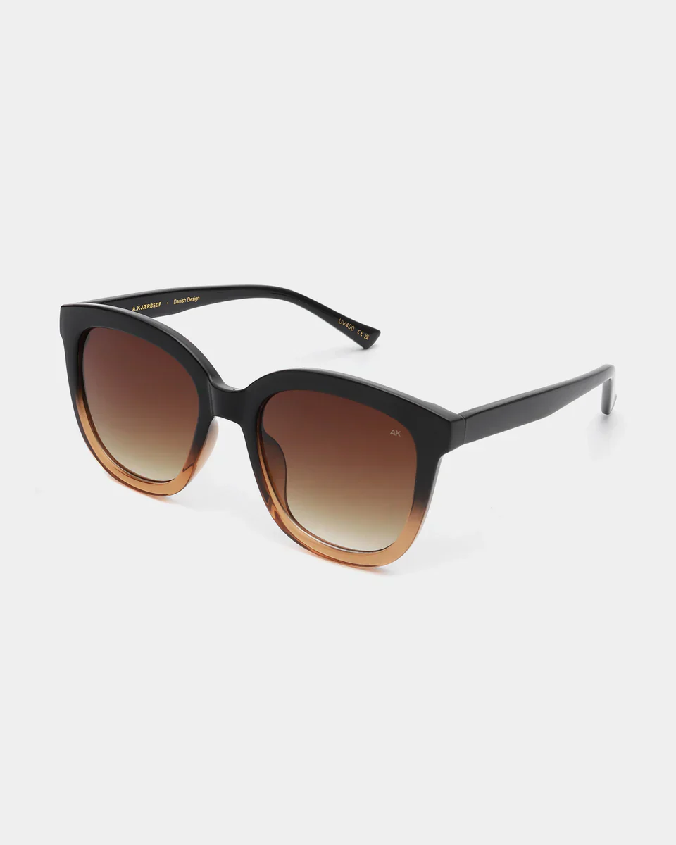 BILLY - BlackBrown Transparent Sunglasses by A.Kjaerbede - Image 2