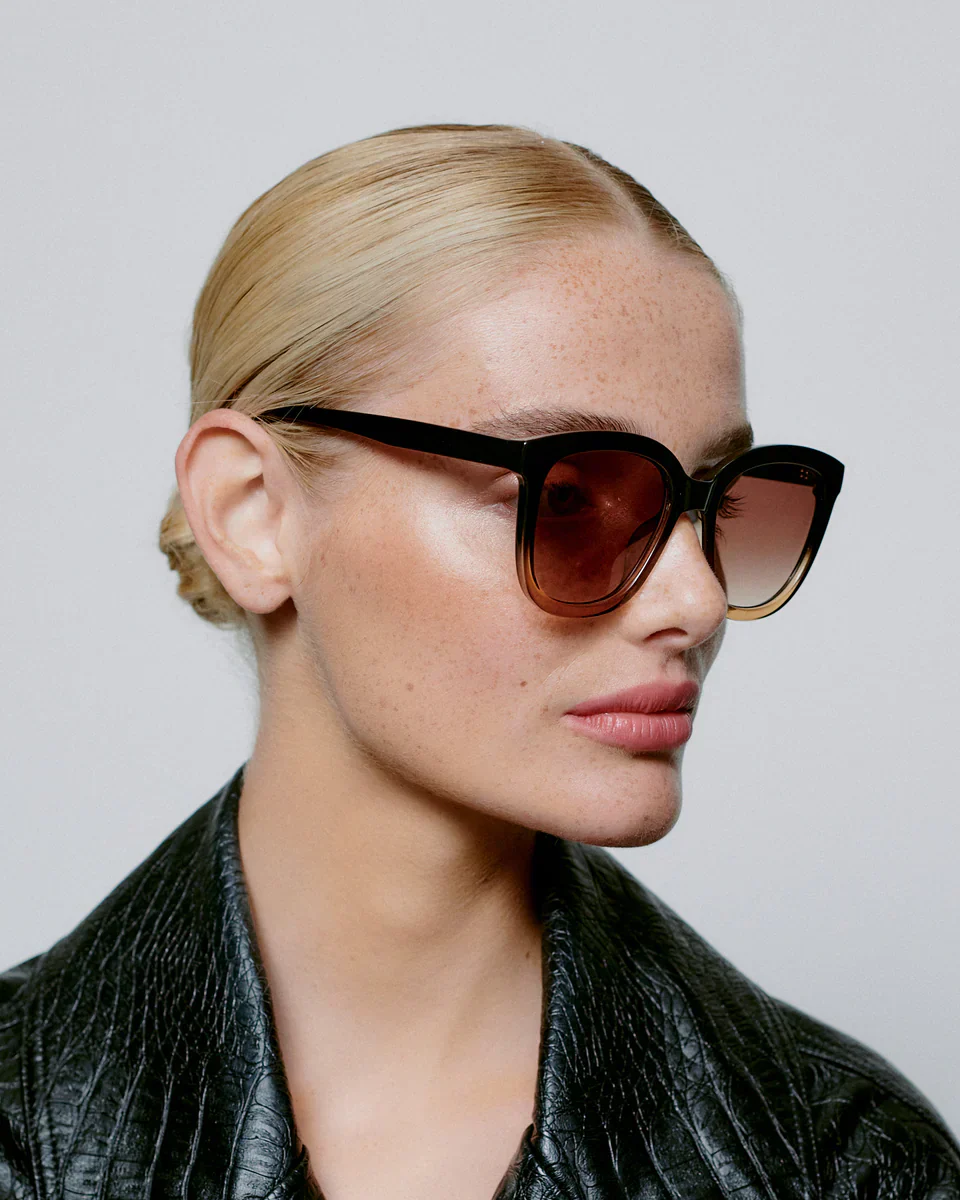 BILLY - BlackBrown Transparent Sunglasses by A.Kjaerbede - Image 5