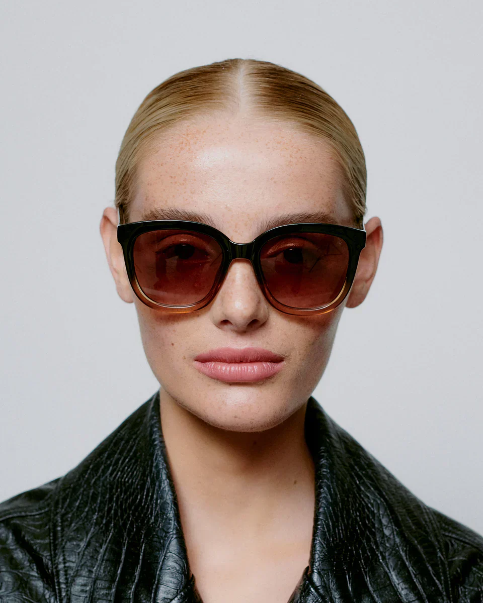 BILLY - BlackBrown Transparent Sunglasses by A.Kjaerbede - Image 6