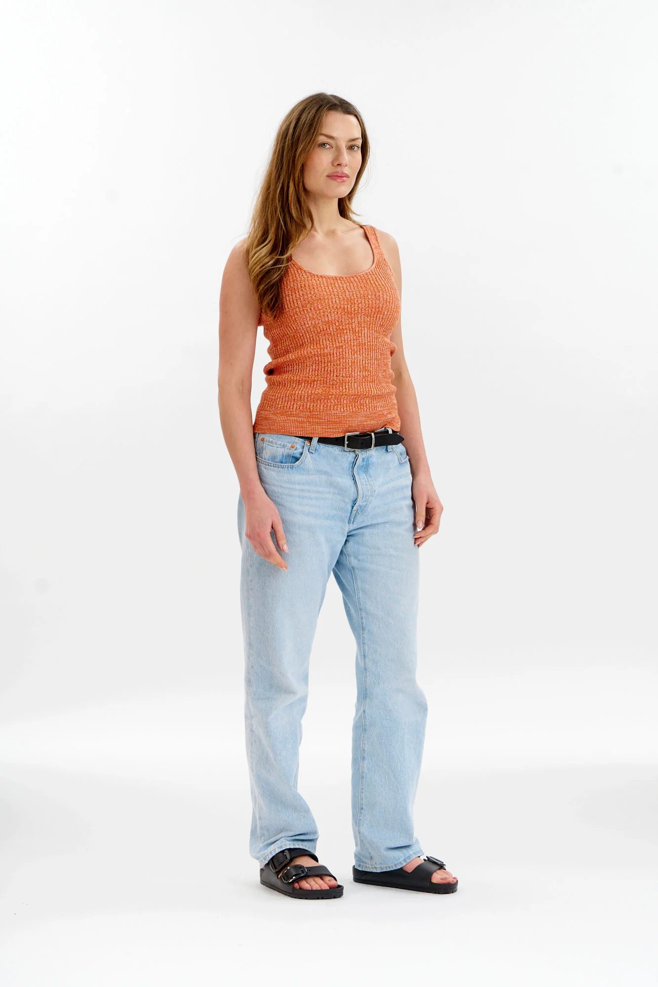 WISTERIA Organic Cotton Vest - Mustard - Image 4