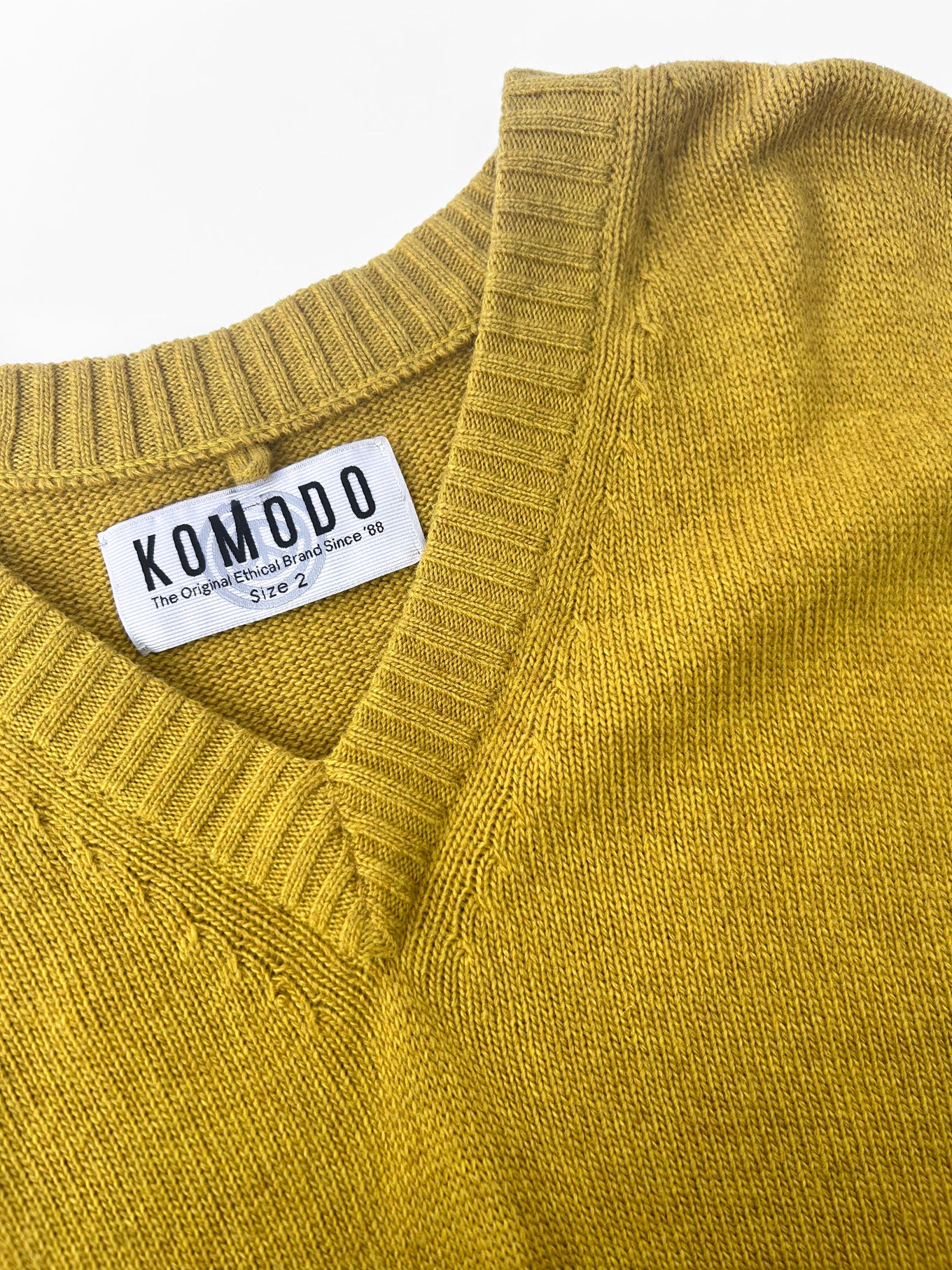 WONDER Wool Blend Jumper - Mustard - Image 4